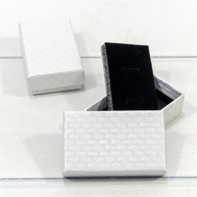 Подарочная коробка ювелирная Ромбики 8*5*2.5 см Белый 447628