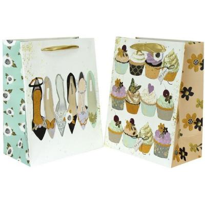 Подарочный пакет люкс бумажный 18х23х10 см Весеннее настроение 535800