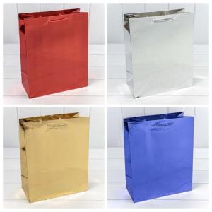 Подарочный пакет люкс бумажный 26х32х10 см Кожа крокодила 441157