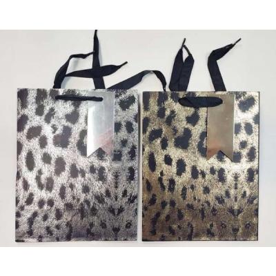 Подарочный пакет люкс бумажный 26х32х12 см 58490