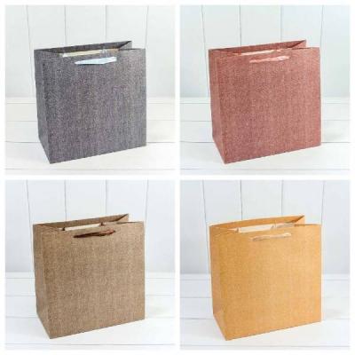 Подарочный пакет люкс бумажный 30х30х16 см Премиум 440086