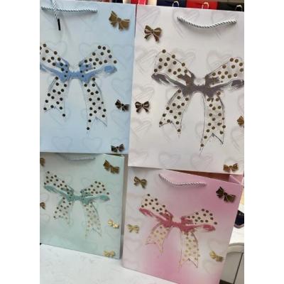 Подарочный пакет люкс бумажный 30х40х12 58621