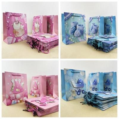 Подарочный пакет люкс бумажный 31х40х12 см 530468