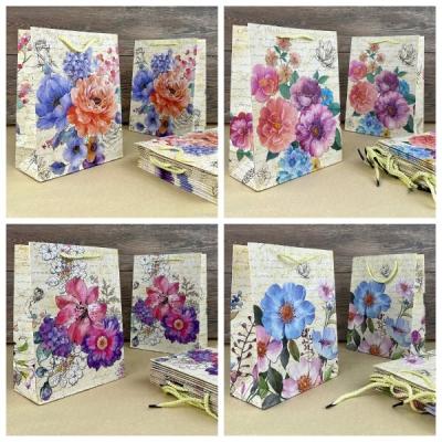 Подарочный пакет люкс бумажный 31х40х12 см 530791