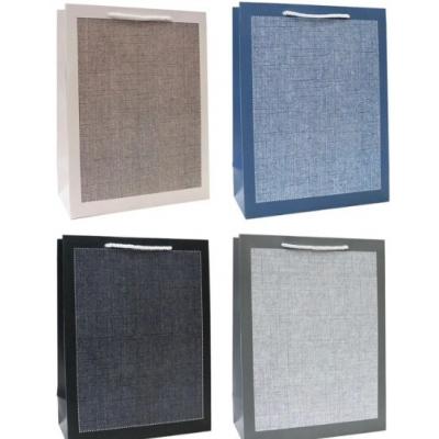 Подарочный пакет люкс бумажный 31х40х16 см 58580