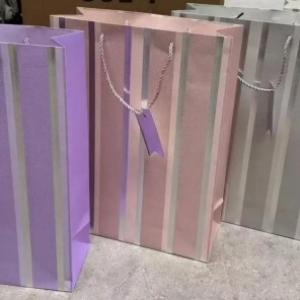 Подарочный пакет люкс бумажный 31х42х12 см 58593