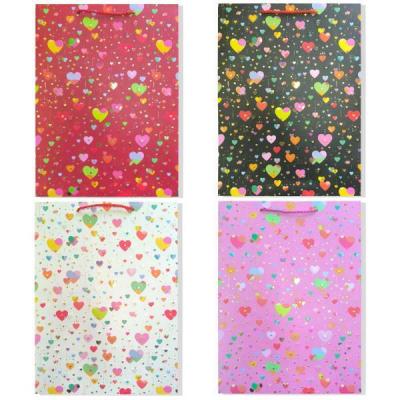 Подарочный пакет люкс бумажный 31х42х12 см 58627