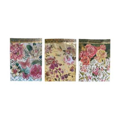 Подарочный пакет люкс бумажный с тиснением 31х42х12 см 58455