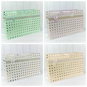 Подарочный пакет люкс бумажный с тиснением 64х42х15 см Леди 440041