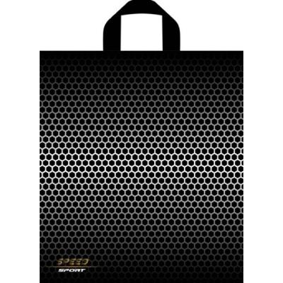 Полиэтиленовый пакет ПНД с петлевой ручкой 37 мкм 38х42 см Скорость 50 шт