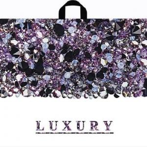 Полиэтиленовый пакет ПВД с петлевой ручкой 95 мкм 70х55 см Лакшери 25 шт