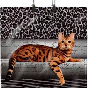 Полиэтиленовый пакет ПВД с пластиковой ручкой 100 мкм 44х40 см Бенгал 10 шт