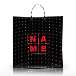 Полиэтиленовый пакет ПВД с пластиковой ручкой 80 мкм 40х40 см Нейм 10 шт