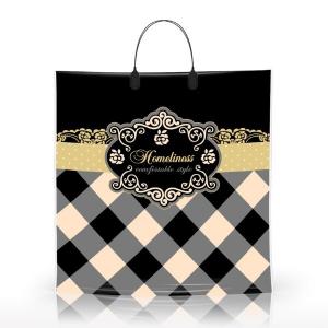 Полиэтиленовый пакет ПВД с пластиковой ручкой 80 мкм 40х40 см Хомелин 10 шт