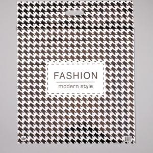 Полиэтиленовый пакет ПВД с прорубной ручкой 100 мкм 50х60 см Шанель БИГ 25 шт