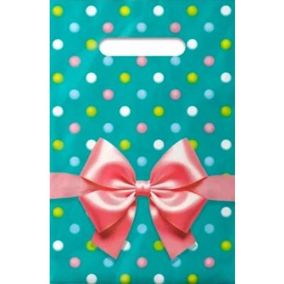 Полиэтиленовый пакет ПВД с прорубной ручкой 30 мкм 20х30 см Монпасье 100 шт