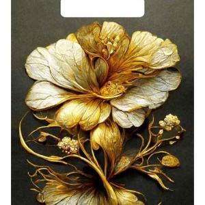 Полиэтиленовый пакет ПВД с прорубной ручкой 30 мкм 20х30 см Ювелирный цветок 100 шт