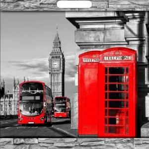 Полиэтиленовый пакет ПВД с прорубной ручкой 60 мкм 38х45 см Лондон 50 шт