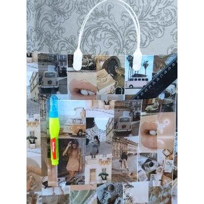 Полиэтиленовый пакет СЛПР с пластиковыми ручками 33х28х10 см Софикс 900283