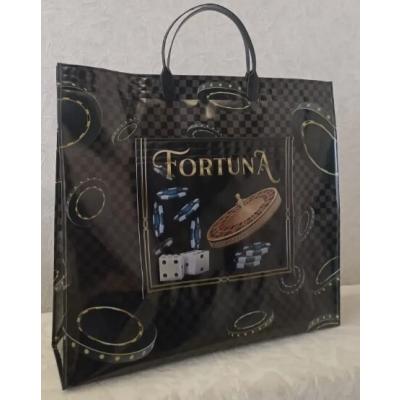 Полиэтиленовый пакет СЛПР с пластиковыми ручками 37х34х10 см Фортуна с карманами 900287