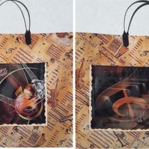 Полиэтиленовый пакет СЛПР с пластиковыми ручками 37х34х10 см Мотет с кармашком 908268