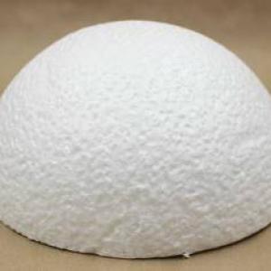 Полусфера пенопластовая 9 см 85/кор 1171