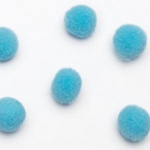 Помпоны Premium 0.8-1 см (200 шт) Голубой 172207