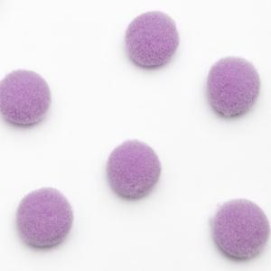 Помпоны Premium 1 см (200 шт) Сиреневый 171279