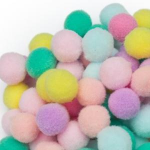 Помпоны Premium 1.5 см (200 шт) Ассорти 171223