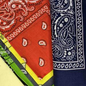 Повязка для волос Бандана 50 на 50 см в ассортименте (Цена за штуку) 37506