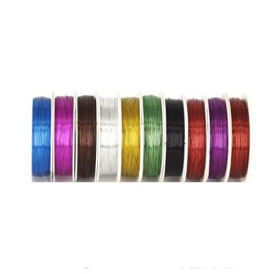 Проволока для бисероплетения 0.4 мм*50 м ассорти