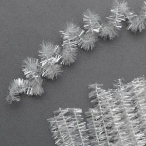 Проволока синельная металлик 30 см 100 шт Белый 172112