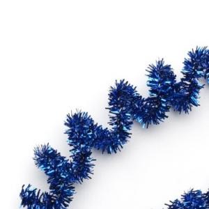 Проволока синельная металлик 30 см 100 шт Синий 171661