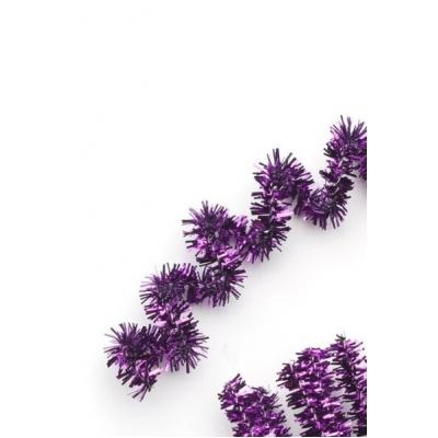 Проволока синельная металлик 30 см 100 шт Сиреневый 172218