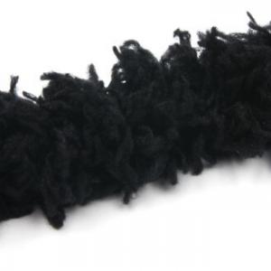 Проволока синельная плюшевая 1 м Черный 172230
