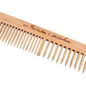 Расческа-гребень с частыми и редкими зубьями 170мм Тимбэ Рд-2302