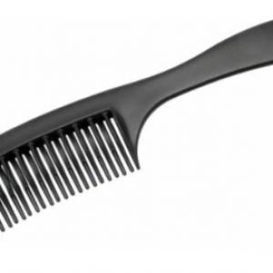 Расческа-гребень с частыми зубьями 21 см Weisen WS-136 с ручкой