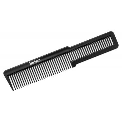 Расческа-гребень с частыми зубьями под машинку Weisen ABS-75339 Black 20.5 см черный