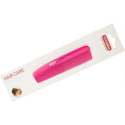 Расческа-гребень с редкими и частыми зубьями Titania 1810/6 карманный комбинированный