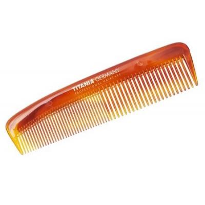 Расческа-гребень с редкими и частыми зубьями Titania 1810/8 карманный комбинированный