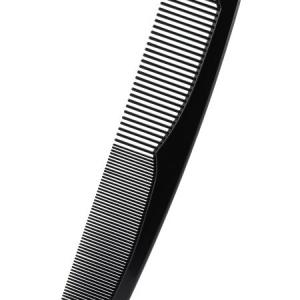 Расческа-гребень с редкими и частыми зубьями Weisen WS-132 Черный 22 см