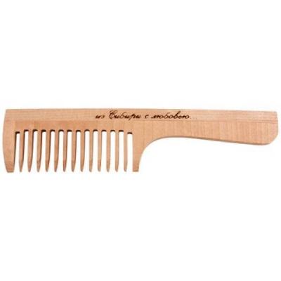 Расческа-гребень с редкими зубьями 197мм Тимбэ Рд-3201 с ручкой