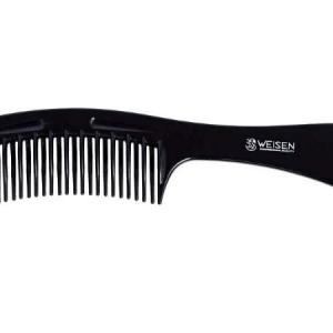 Расческа-гребень с редкими зубьями 21.4 см Weisen 1326 с ручкой