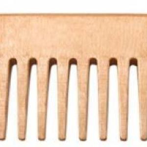 Расческа-гребень с редкими зубьями Рд-5101