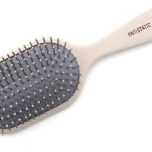 Расческа массажная WS-5821 Ivory пластиковые штифты Слоновая кость