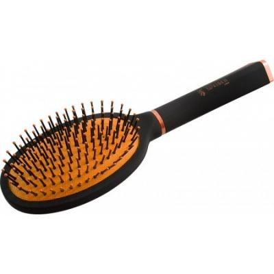 Расчёска массажная с пластиковыми зубьями Weisen R 9551 PICTA ORANGE