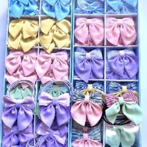 Резинка для волос Бантик (Цена за штуку) Цветные 128712