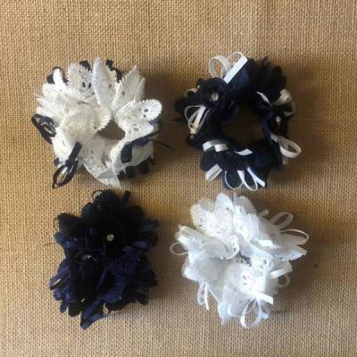 Резинка для волос Кружево роза (Цена за штуку) 12637