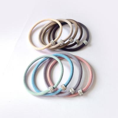 Резинка для волос тонкая с малой шамбалой (Цена за штуку) 125512