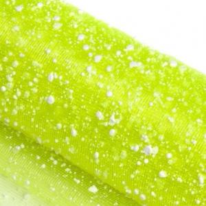 Сетка для цветов 50 см*4.5 ярд Снег лимонный 171253